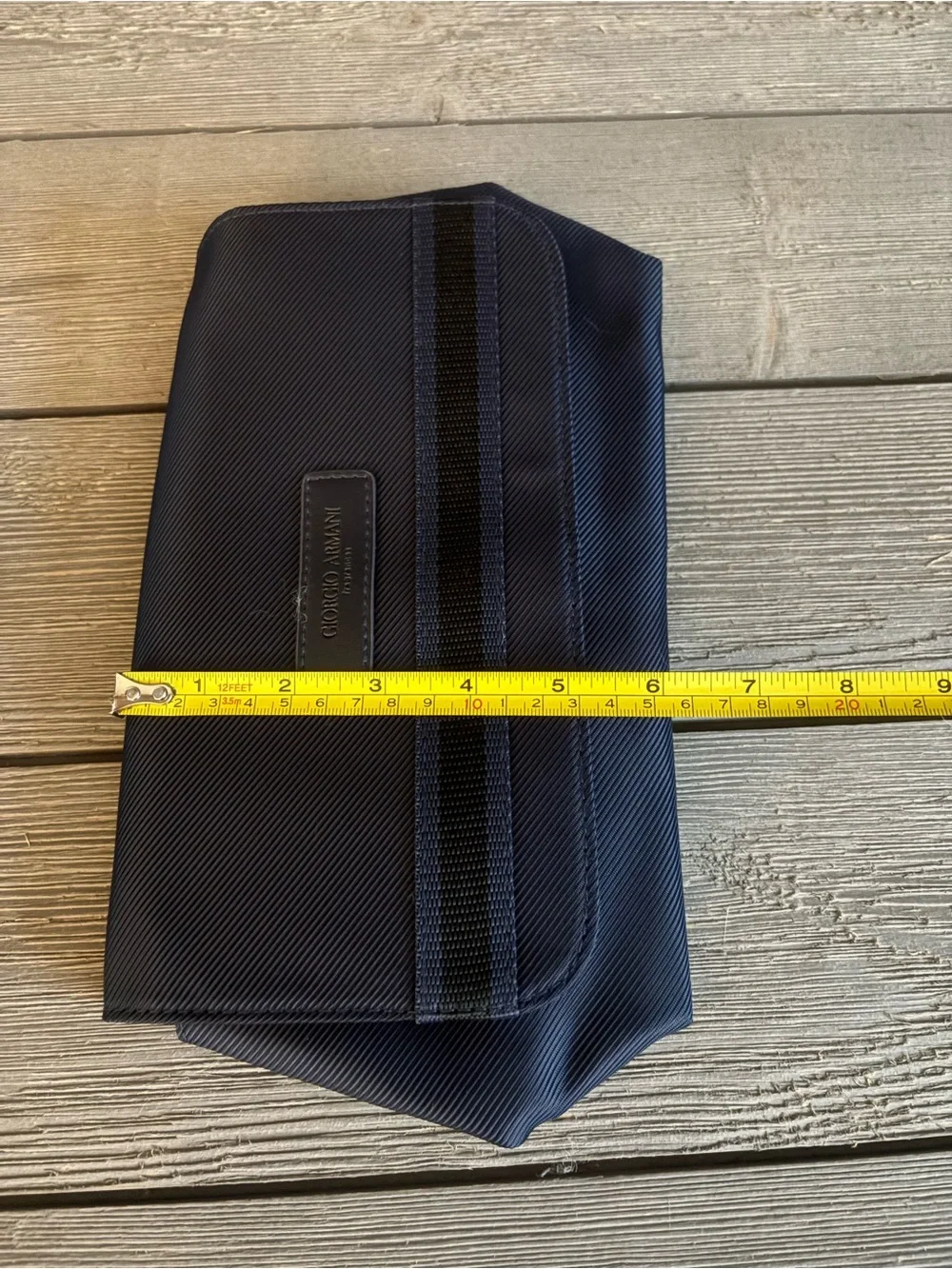 NWT Giorgio Armani Travel Pouch Set